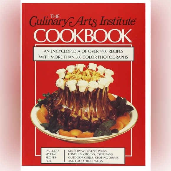 Rare Vintage Cookbook 1985 Hardcover Culinary Arts Institute Original USA Print - Picture 1 of 2